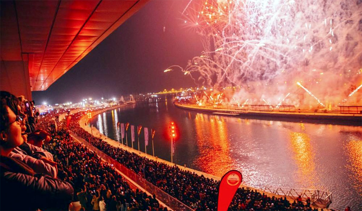 La Mascletà Vertical 2020, a spectacular pyrotechnic and music festival