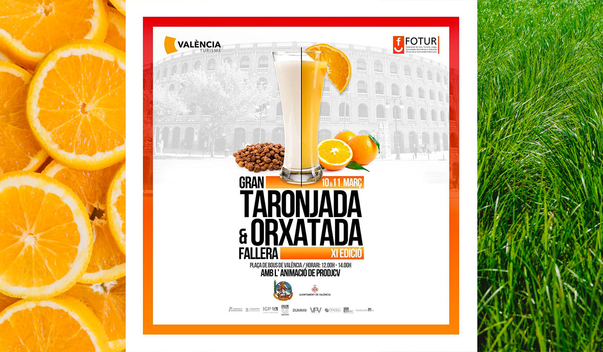 Thousands of litres of Horchata and free orange juice on March 10 and 11