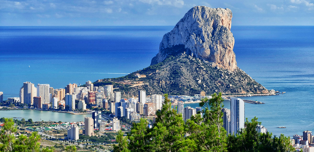 The Peñón de Ifach de Calpe, symbol of the Costa Blanca